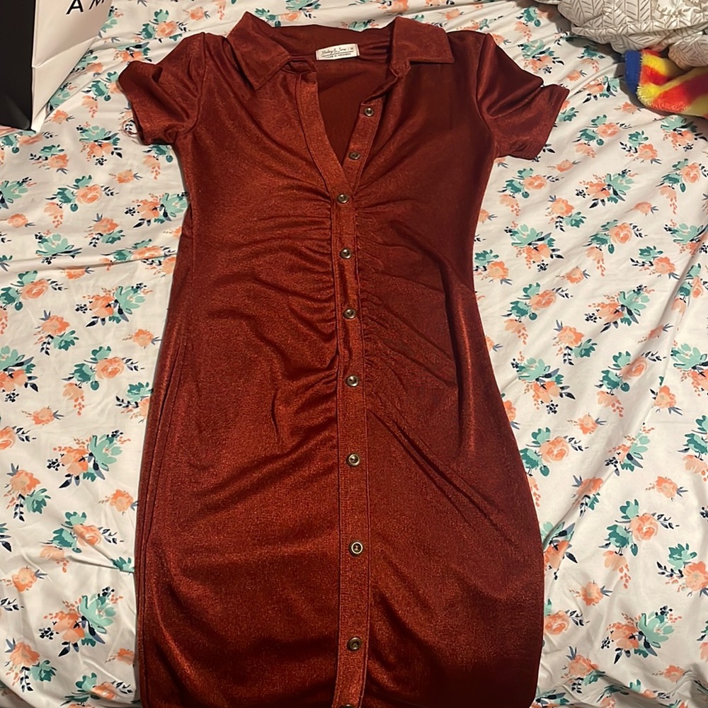 Orange/red dress
